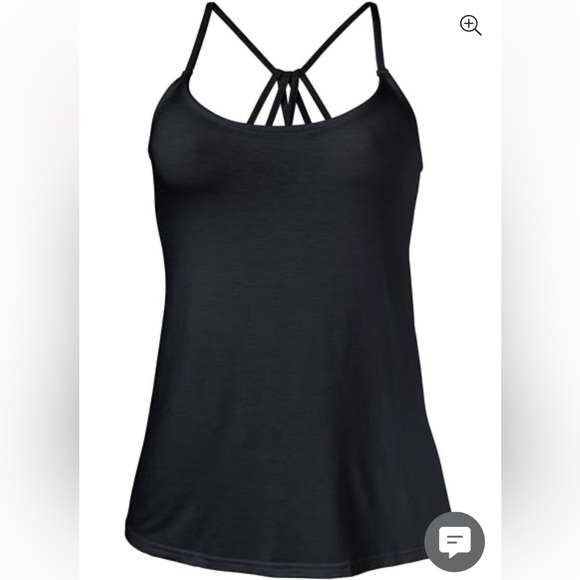 Lascana by Venus black racer back tank top size small - Picture 7 of 7